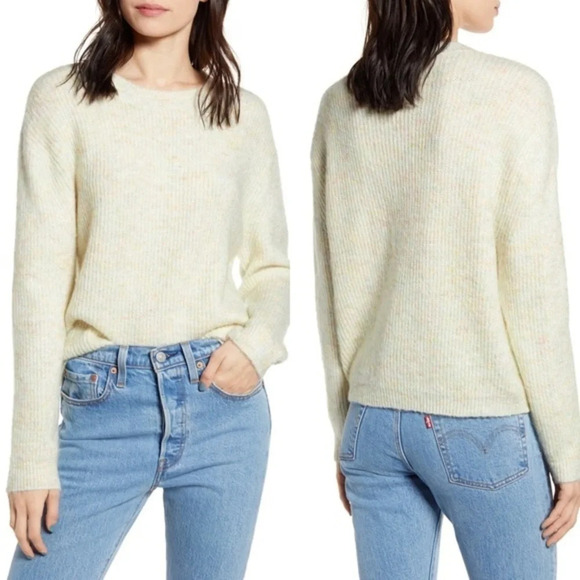 B.P Nordstrom Rainbow‎ Marl Knit Sweater Small - Picture 1 of 8